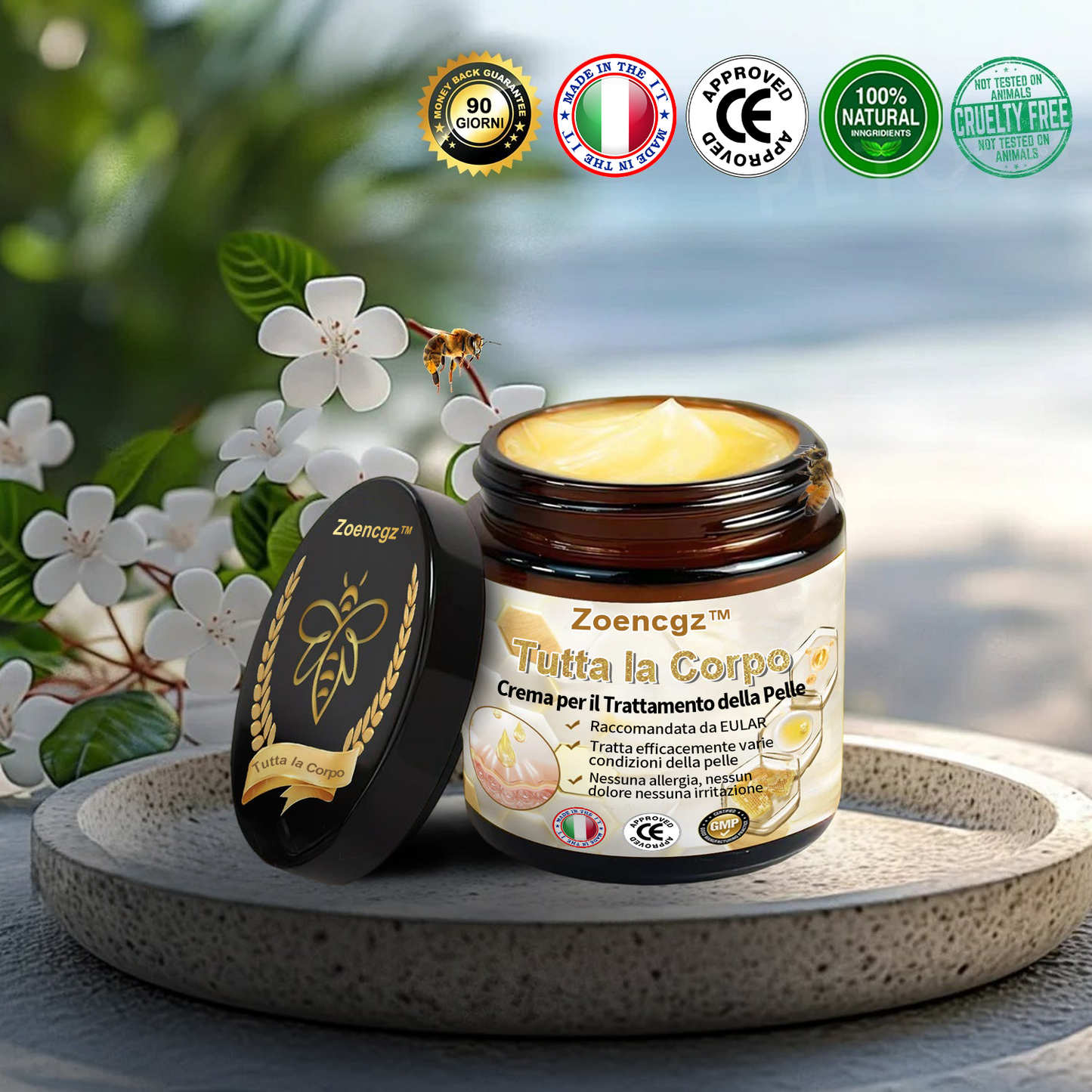 Zoencgz™ Crema Trattamento Pelle Potente per Tutto il Corpo 👩‍⚕️👩‍⚕️