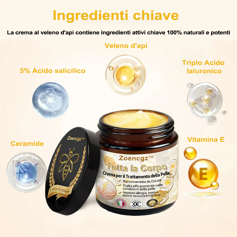 Zoencgz™ Crema Trattamento Pelle Potente per Tutto il Corpo 👩‍⚕️👩‍⚕️